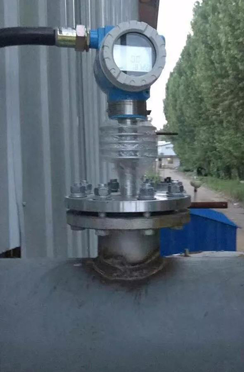 數(shù)顯靶式流量計(jì)現(xiàn)場(chǎng)使用圖